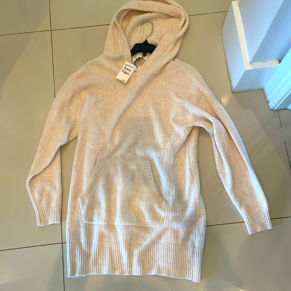 TREASURE & BOND Sweater Dress with Tags. Cream. XS